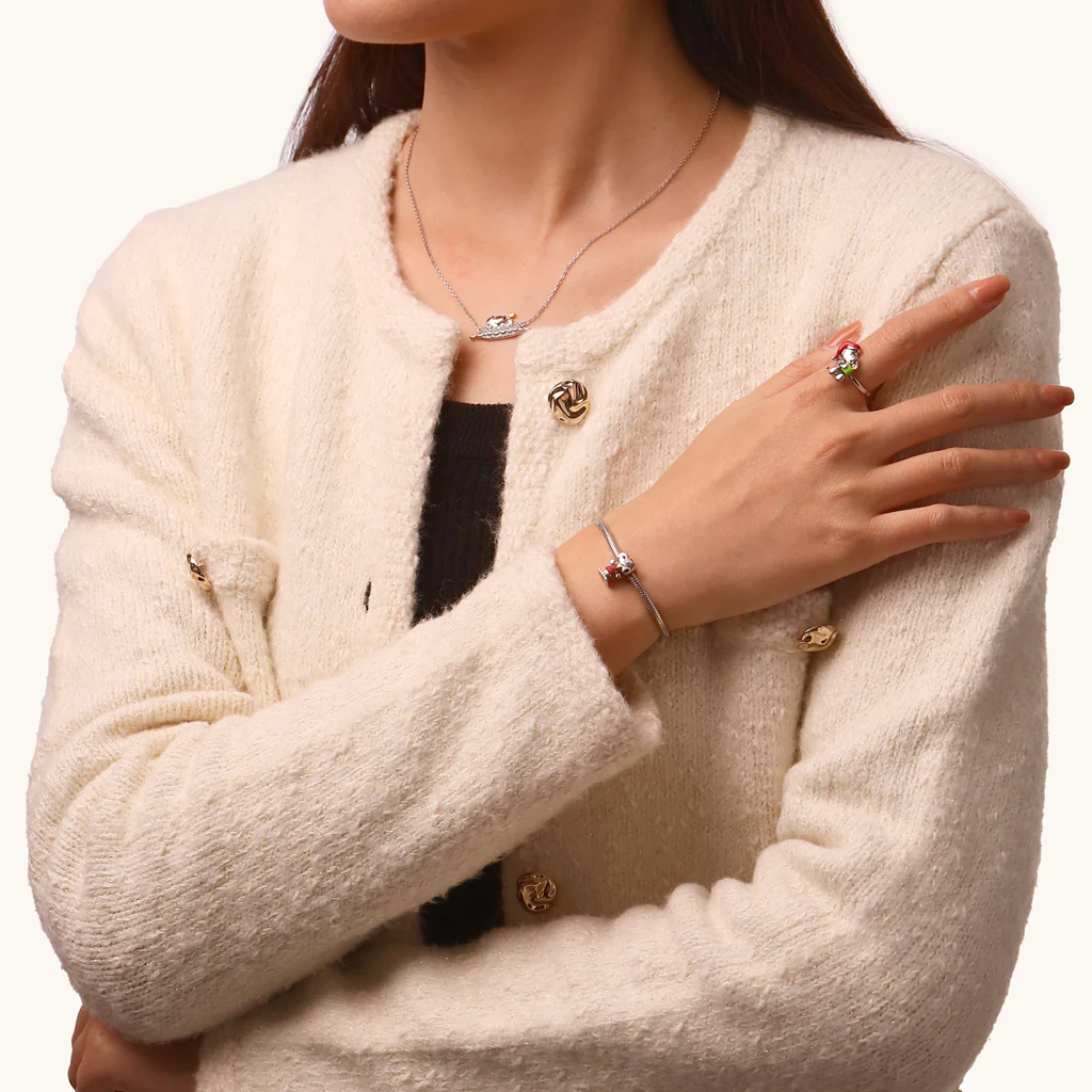 Gnoce Peanuts Snoopy Striped Short-sleeve Charm - Image 4