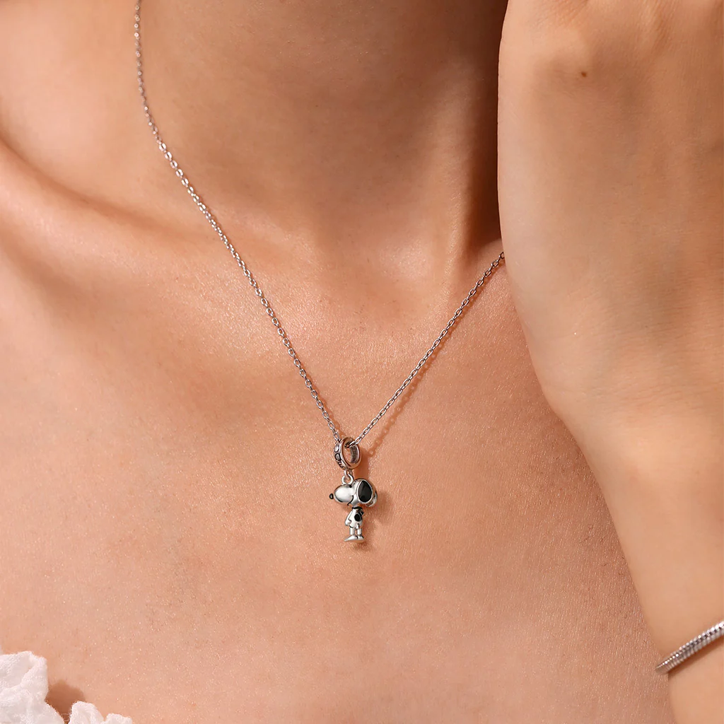 Gnoce Peanuts Standing Snoopy Pendant Dangle Charm - Image 6