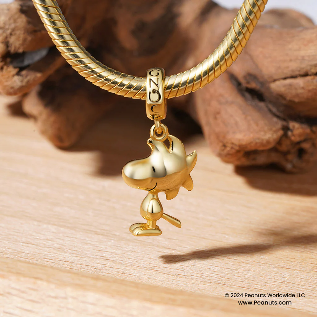 Gnoce Peanuts Woodstock Pendant Dangle Charm - Image 4