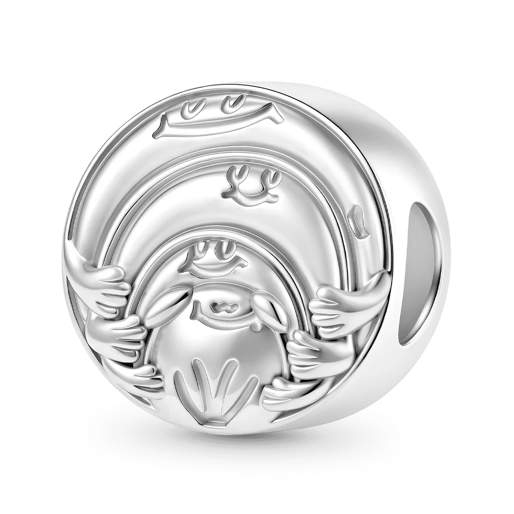 Gnoce  Personalized Photo Charm Platinum-plated Silver Blend - Image 2