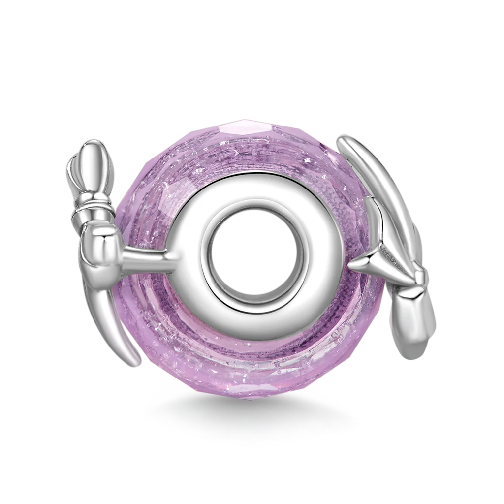 Gnoce Sweet Pink Bow Charm - Image 2