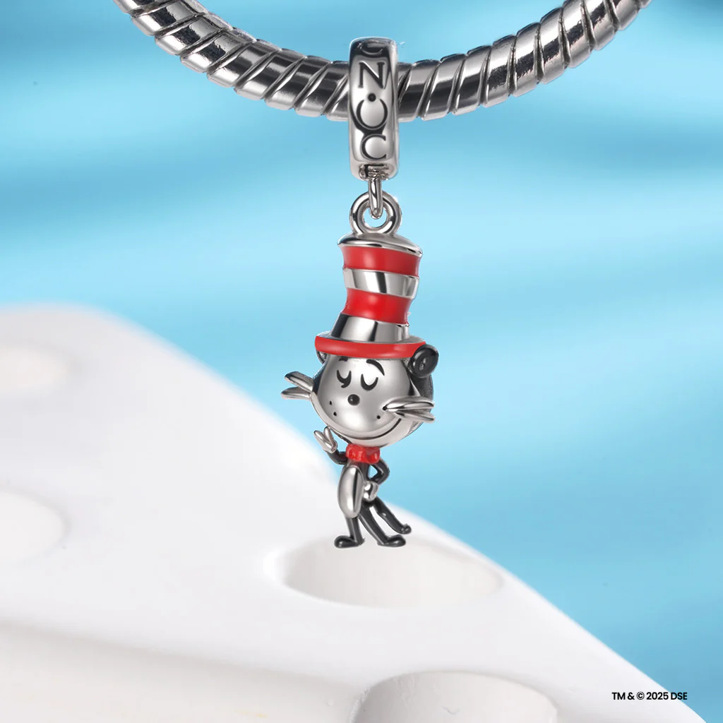 Gnoce The Cat in the Hat Popcat Pendant Dangle Charm - Image 3