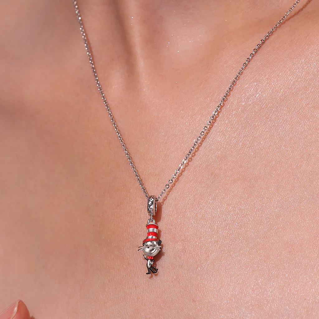 Gnoce The Cat in the Hat Popcat Pendant Dangle Charm - Image 5
