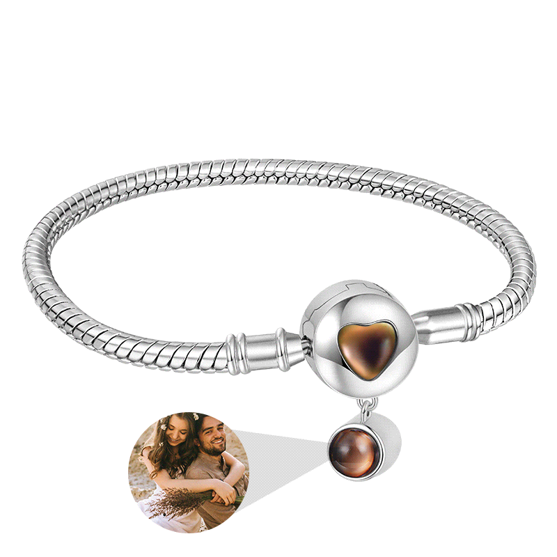 Gnoce Projection Mood Basic Snake Chain Bracelet