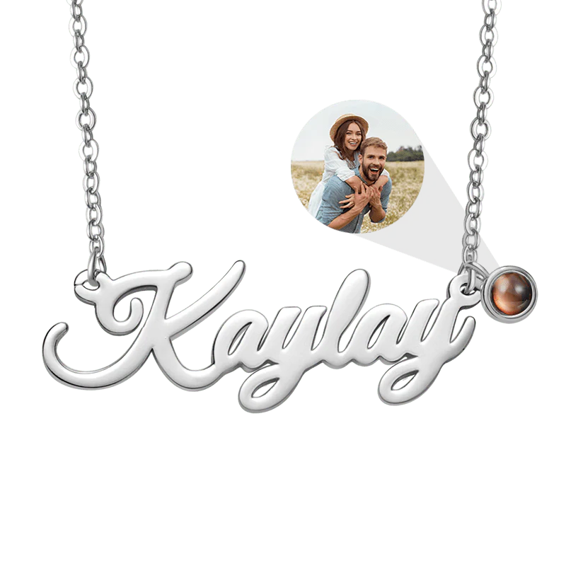 Gnoce Classic Projection Name Necklace - Image 2