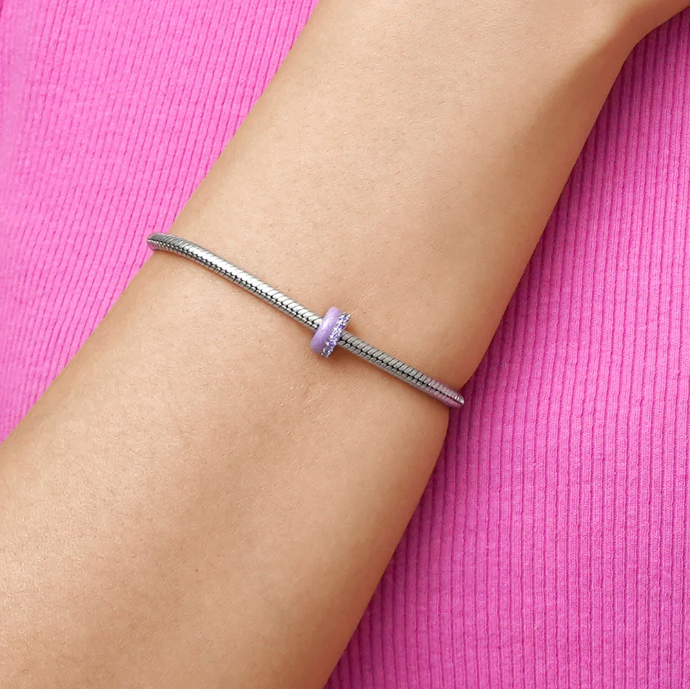 Gnoce Candy Colors Purple Basic Stopper Charm - Image 4