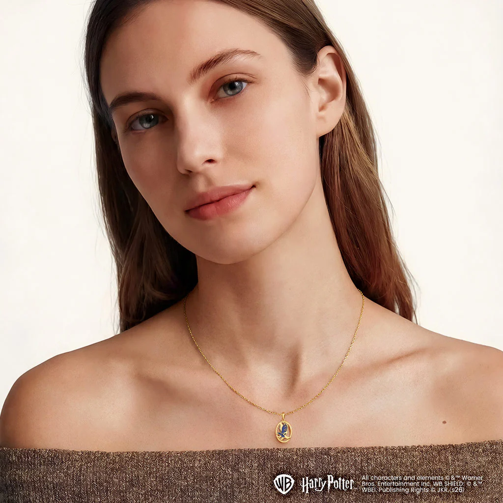Gnoce  Harry Potter Ravenclaw Eagle Necklace - Image 3