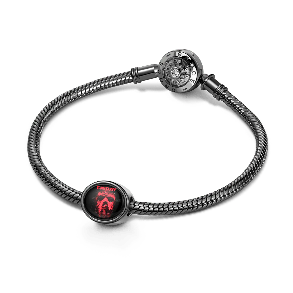 Gnoce Friday the 13th Retro Jason Mask Charm - Image 3
