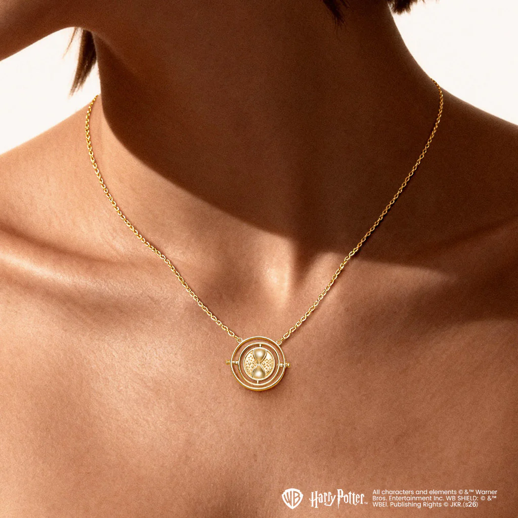 Gnoce Harry Potter Rotatable Time Turner Necklace - Image 3