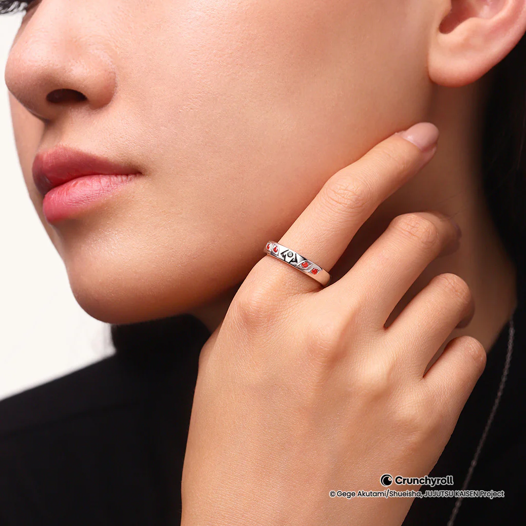 Gnoce Jujutsu Kaisen - Ryomen Sukuna Eye Pattern Ring - Image 5