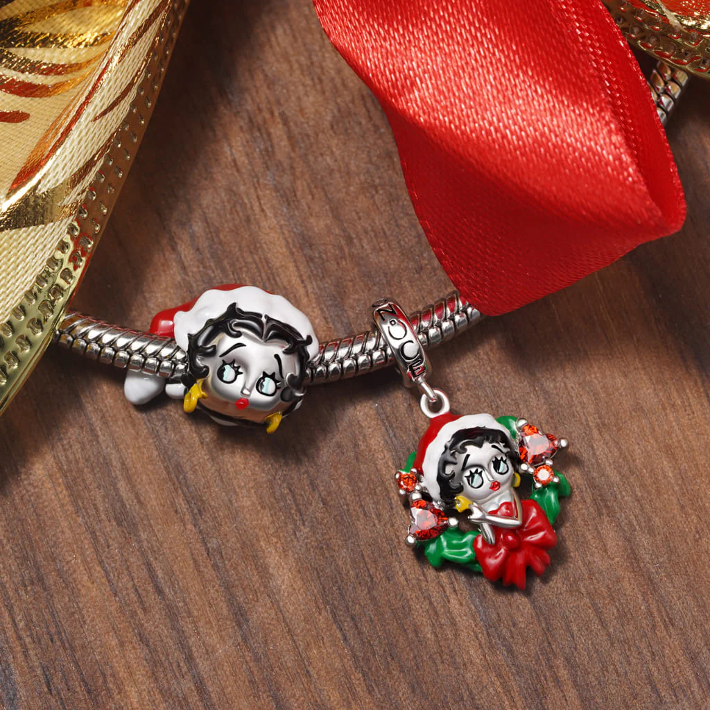 Gnoce Santa Hat Betty Boop Charm - Image 3