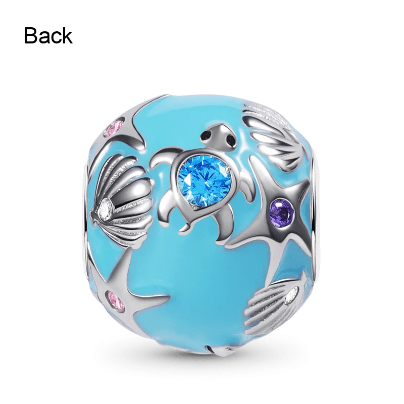 Gnoce Sea World Charm Platinum-plated Silver Blend - Image 2