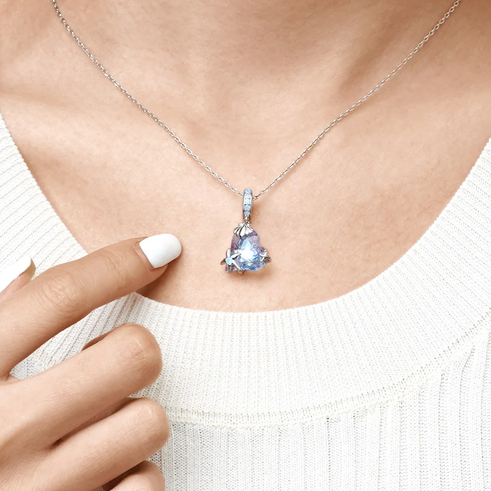 Gnoce Blue Sea World Pendant Dangle Charm - Image 5
