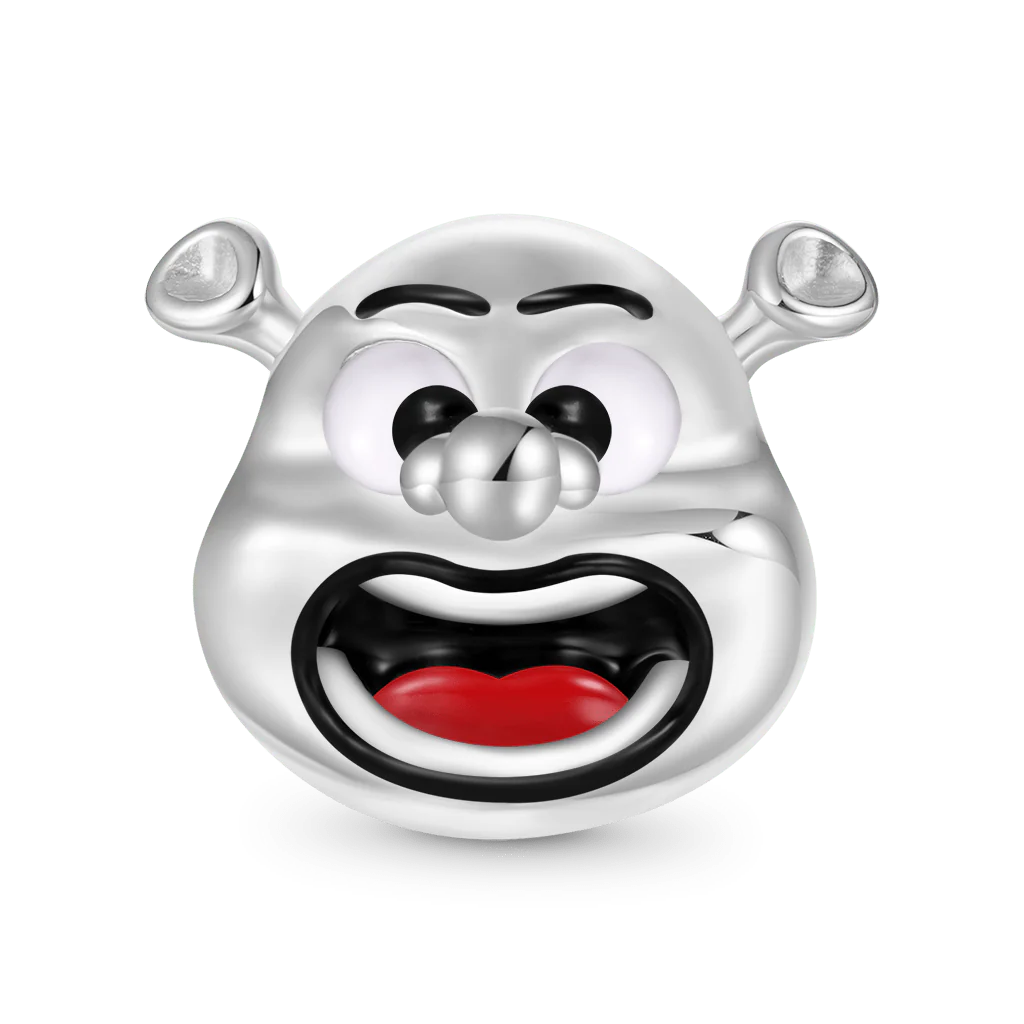 Gnoce Shrek Cute Head Charm