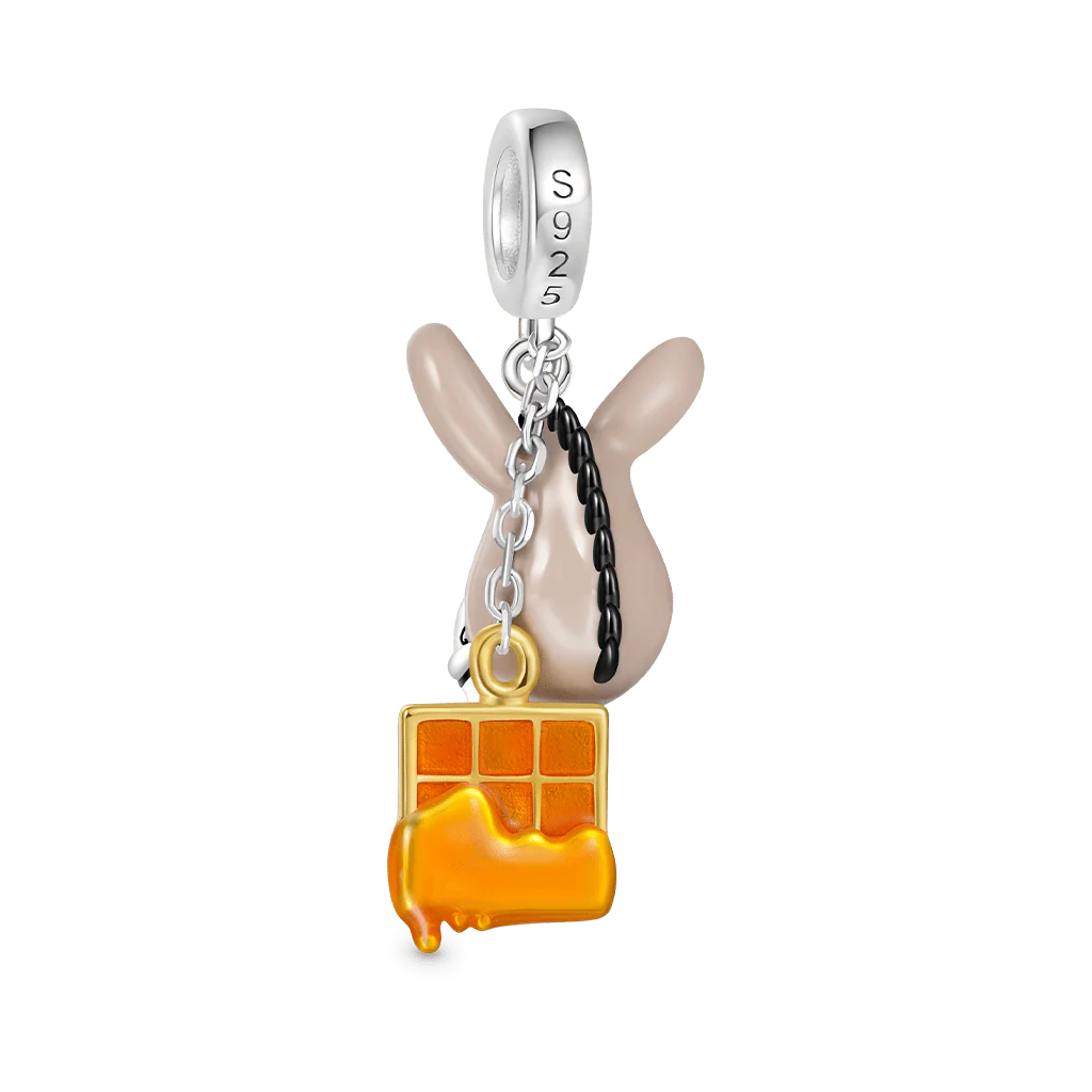 Gnoce Shrek Donkey Waffles Pendant Dangle Charm - Image 2