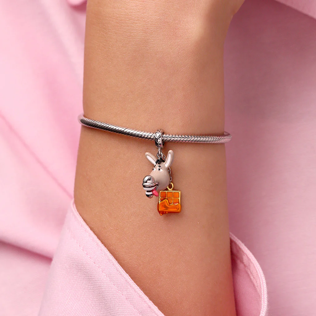 Gnoce Shrek Donkey Waffles Pendant Dangle Charm - Image 7