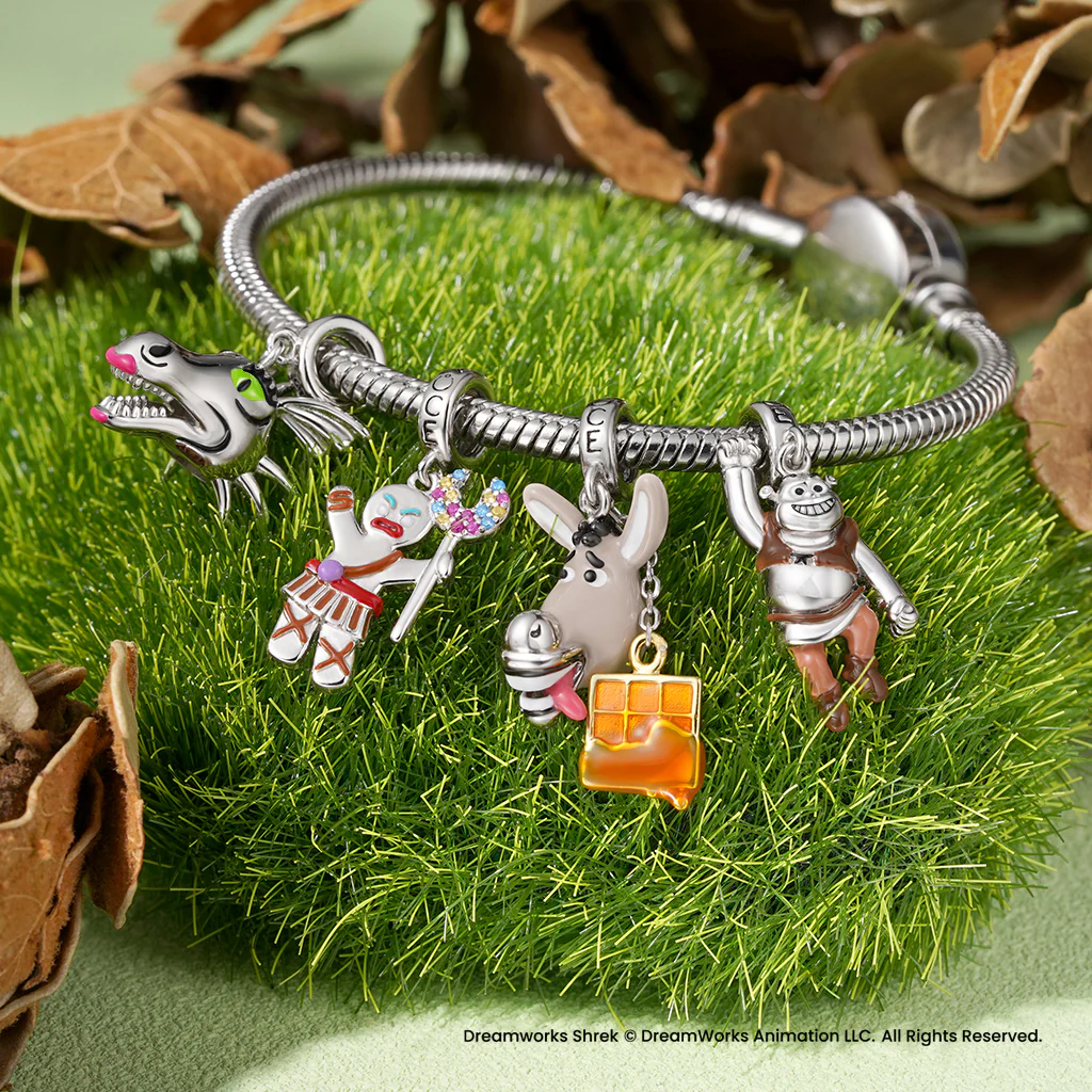 Gnoce Shrek Pendant Dangle Charm - Image 3