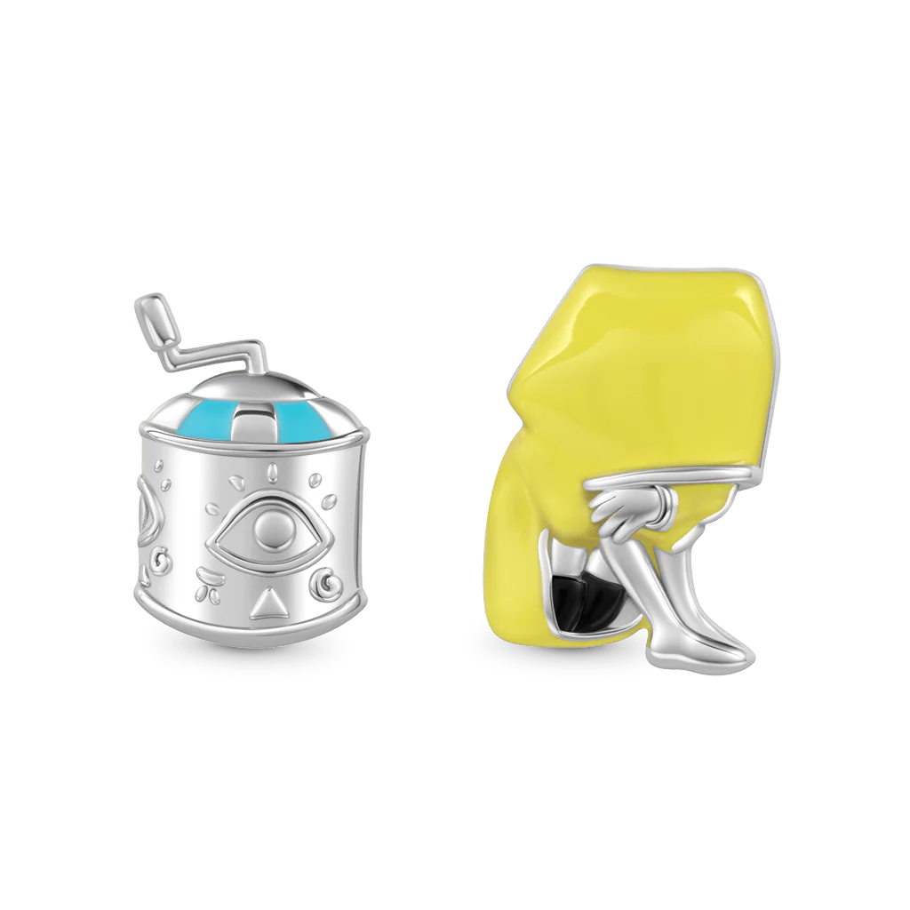 Gnoce Little Nightmares Six Musicbox Stud Earrings