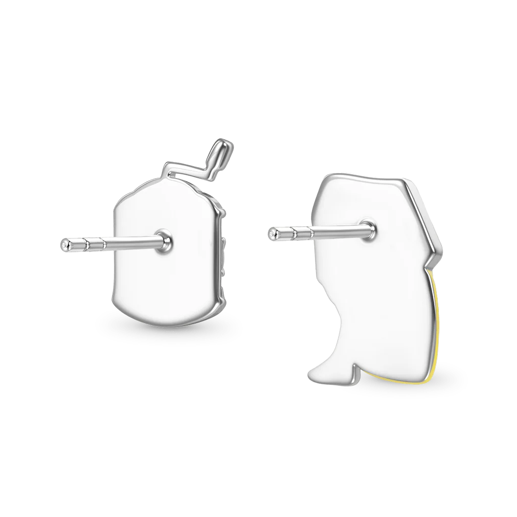 Gnoce Little Nightmares Six Musicbox Stud Earrings - Image 2