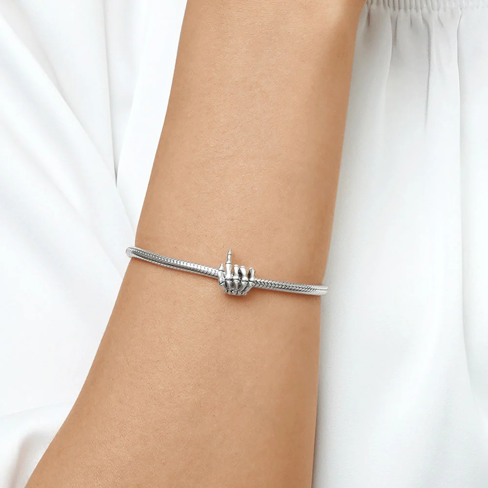 Gnoce Halloween Skeleton Hand Bones Charm - Image 5