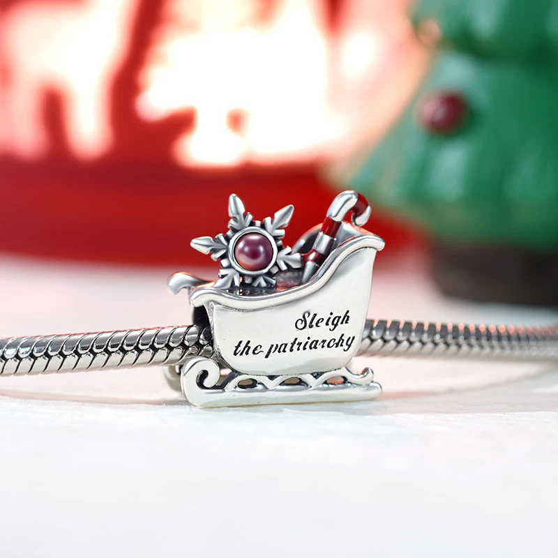 Gnoce Sleigh the Patriarchy Mood Charm - Image 3