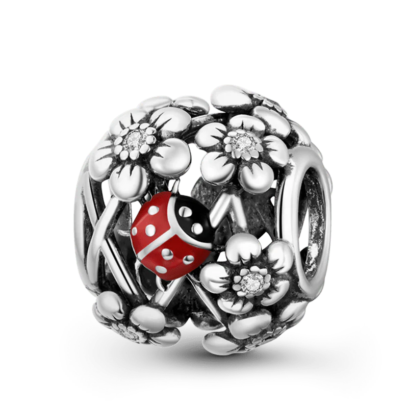 Spiritual Garden Charm Bead Sterling Silver