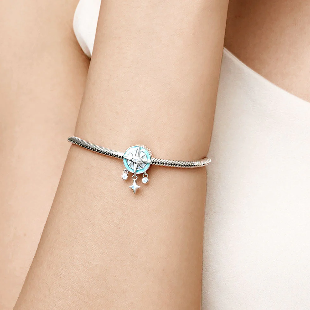 Gnoce Lucky Star Compass Dreamcatcher Charm - Image 5