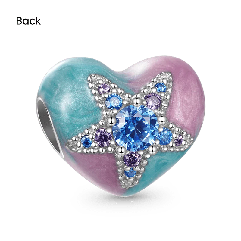 Gnoce Starfish Heart Charm - Image 2