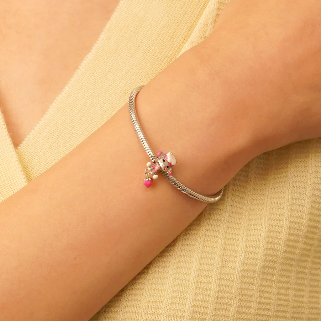 Gnoce Strawberry Cow Charm - Image 5