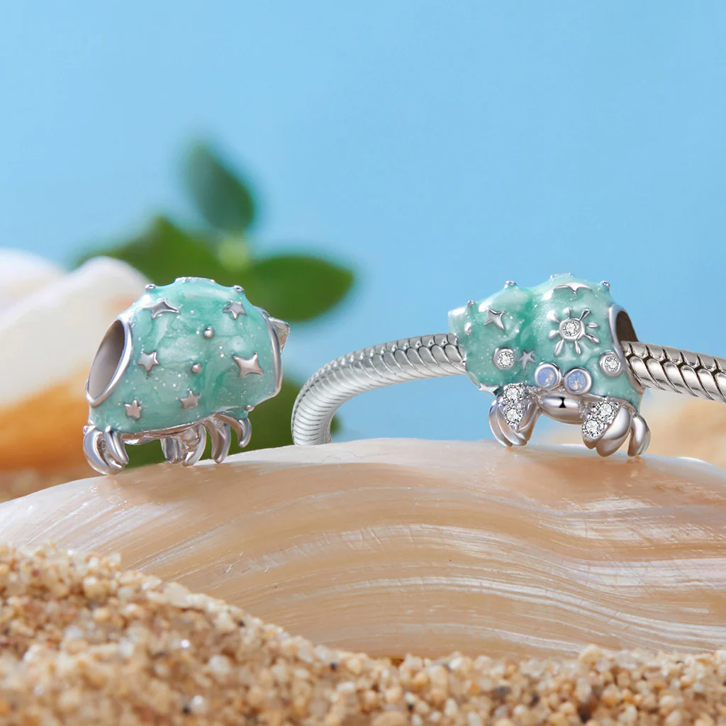 Gnoce Summer Hermit Crab Charm - Image 2