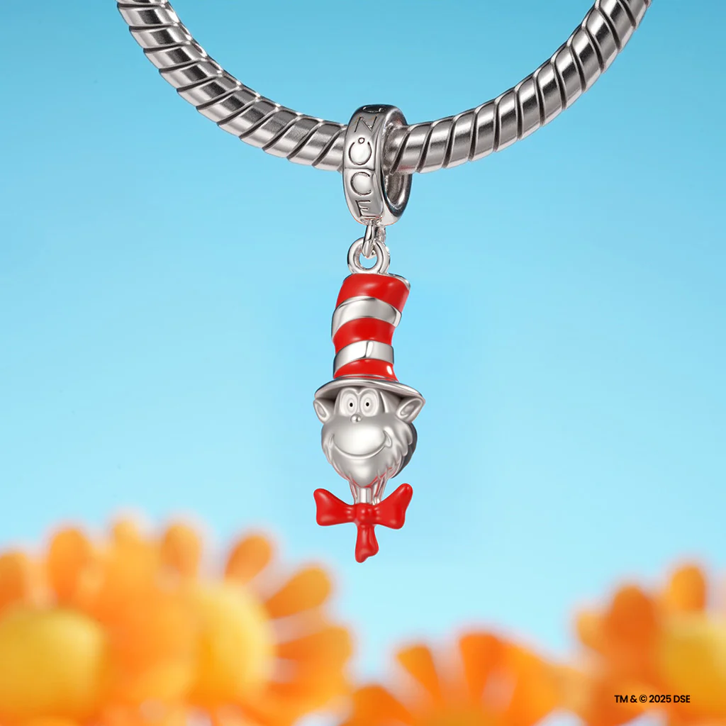 Gnoce The Cat in the Hat Pendant Dangle Charm - Image 3
