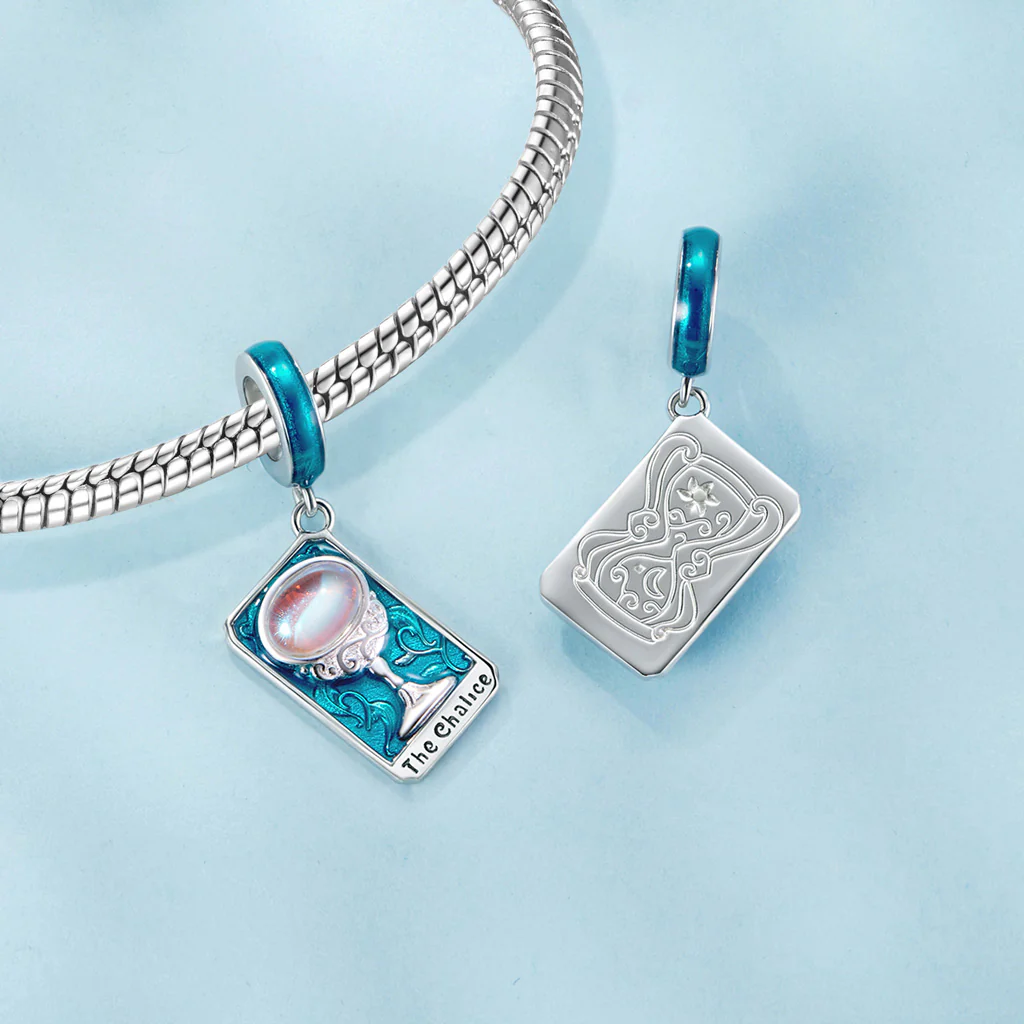Gnoce The Chalice Tarot Pendant Dangle Charm - Image 3
