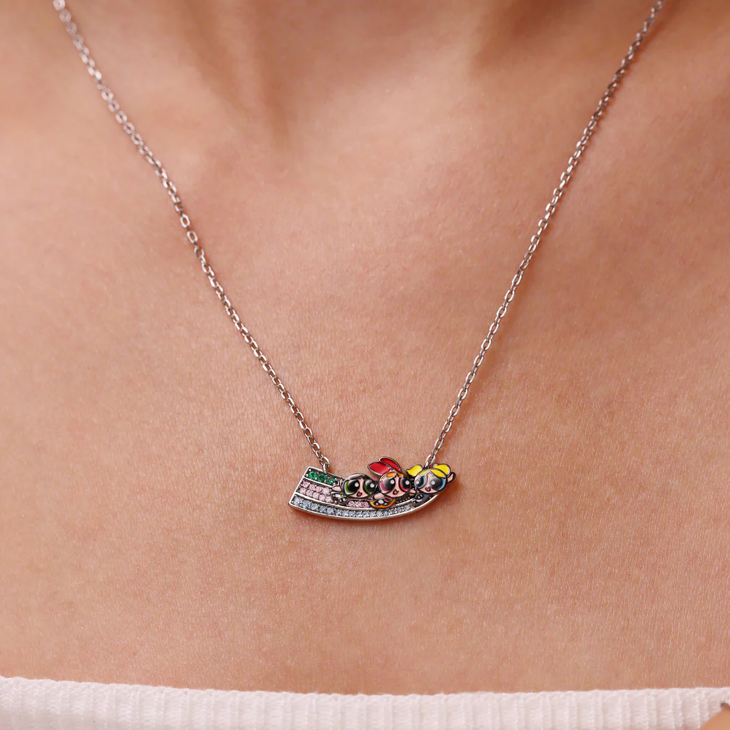 Gnoce The Powerpuff Girls Necklace - Image 5