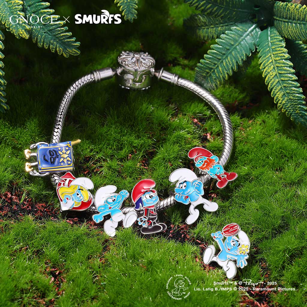 Gnoce The Smurfs Movie (2025) Charm x Smurfette - Image 3
