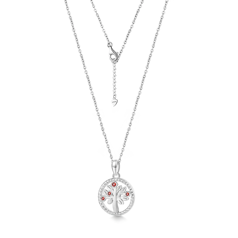 Gnoce Tree of Life Birthstone Necklace - Image 3