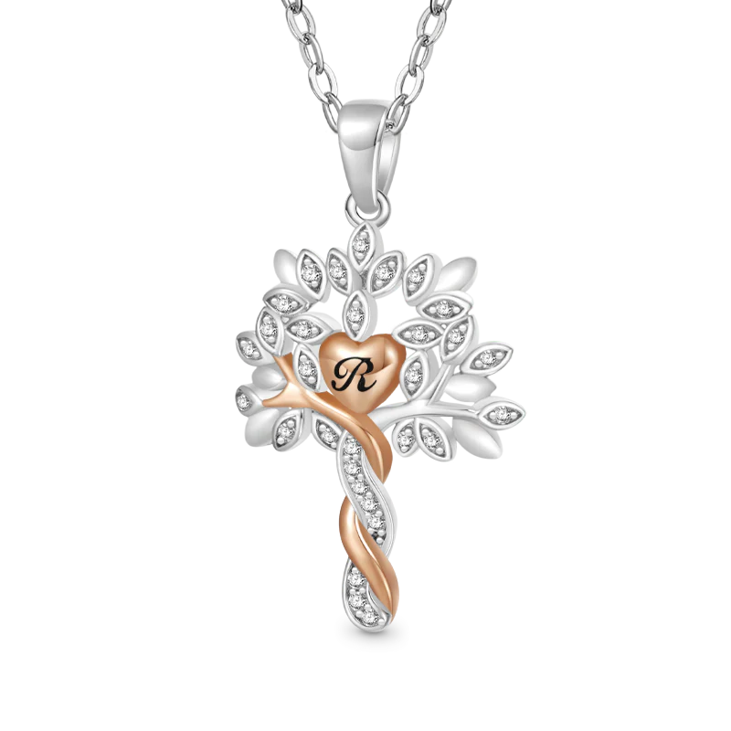 Gnoce Engravable Tree of Life Necklace