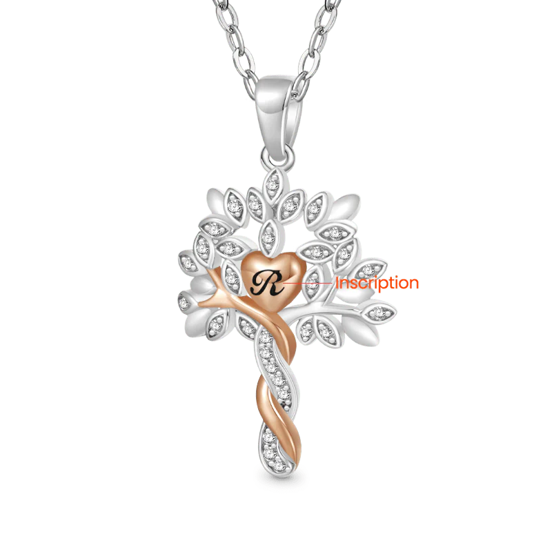 Gnoce Engravable Tree of Life Necklace - Image 2