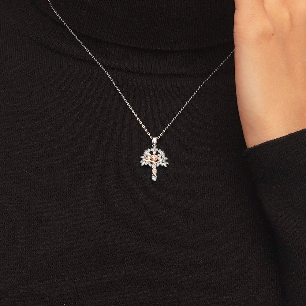 Gnoce Engravable Tree of Life Necklace - Image 6