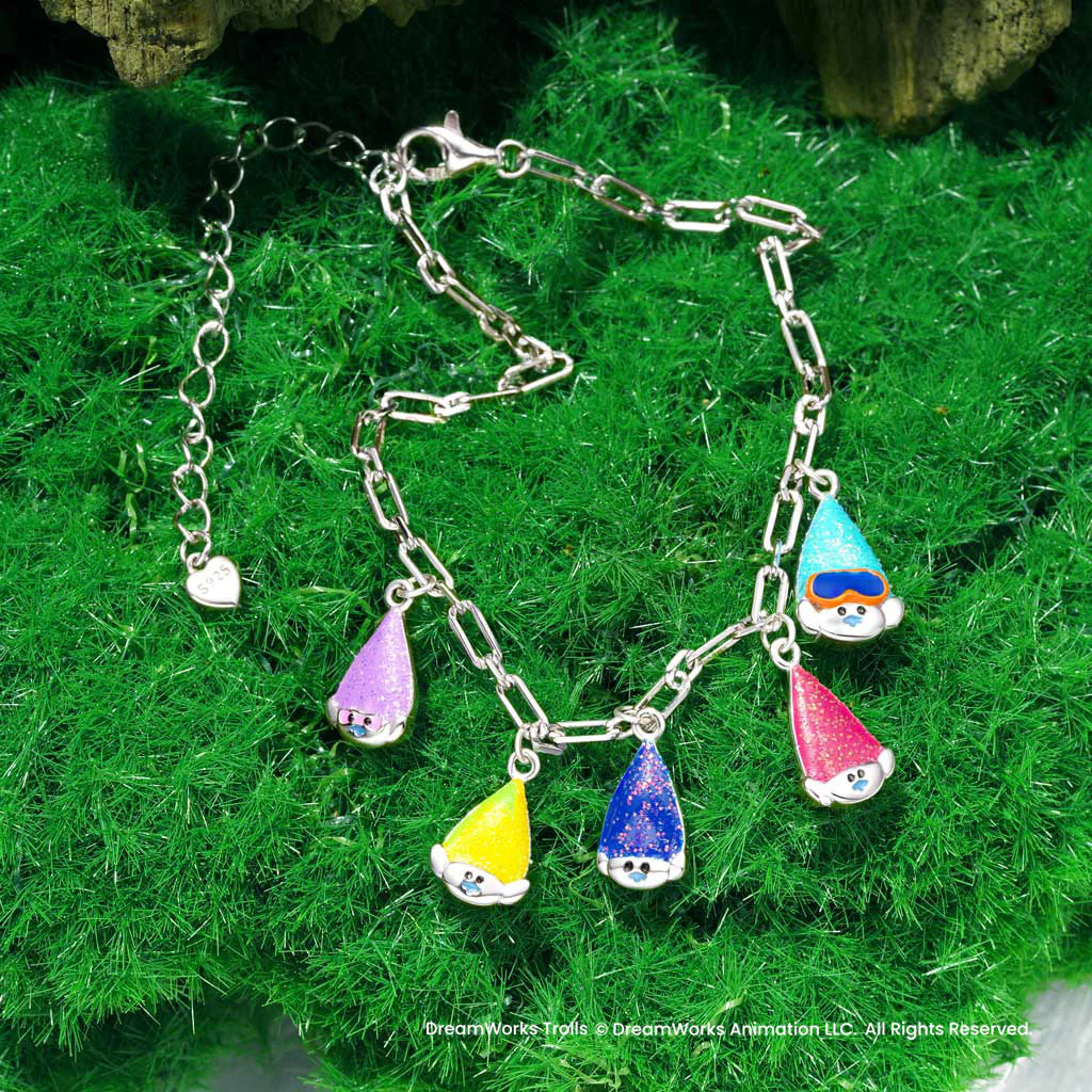 Gnoce Trolls Figure Multicharm Bracelet - Image 4