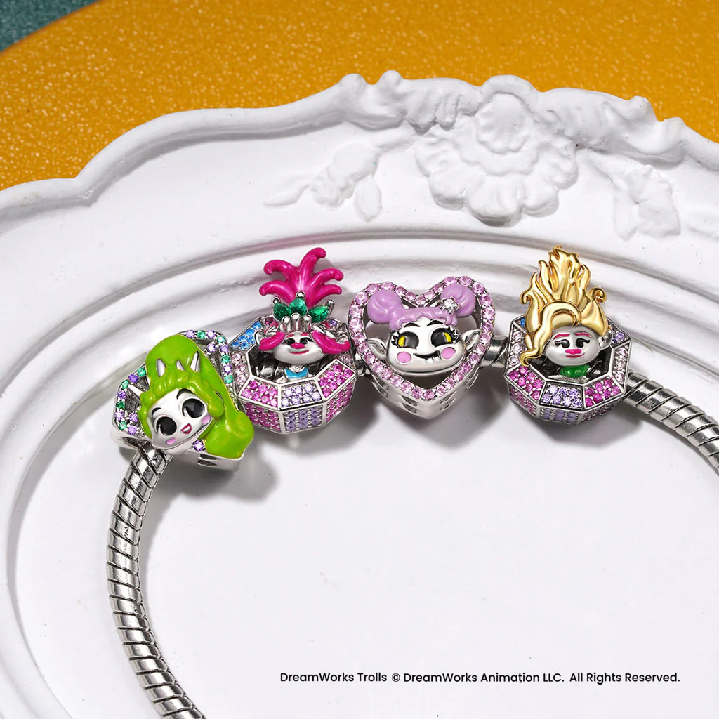 Gnoce Trolls Poppy Diamond Charm - Image 3