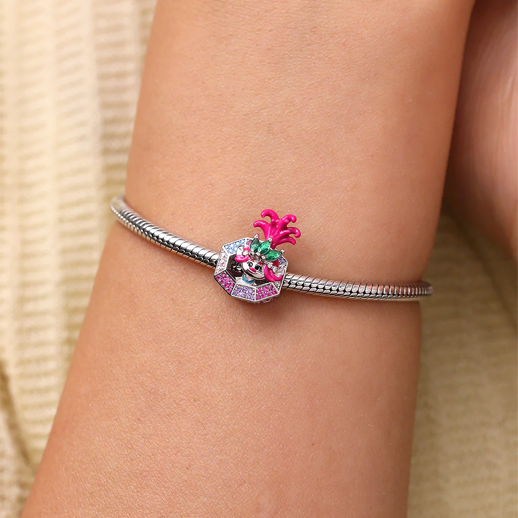 Gnoce Trolls Poppy Diamond Charm - Image 5