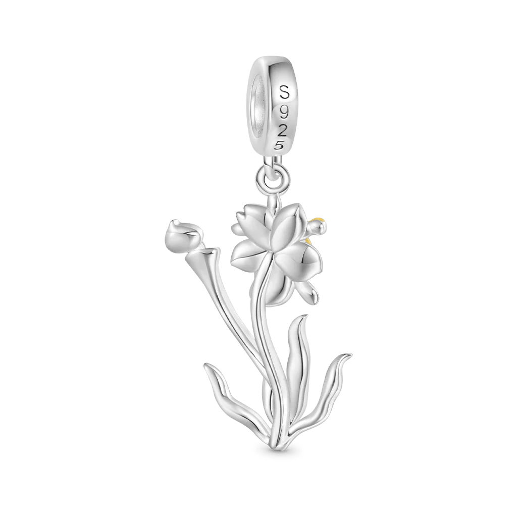 Gnoce Temple of Flora Tropical Pitcher Plant Pendant Dangle Charm - Image 2