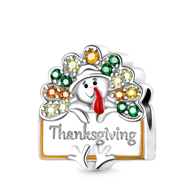 Gnoce Turkey Thanksgiving Gift Charm