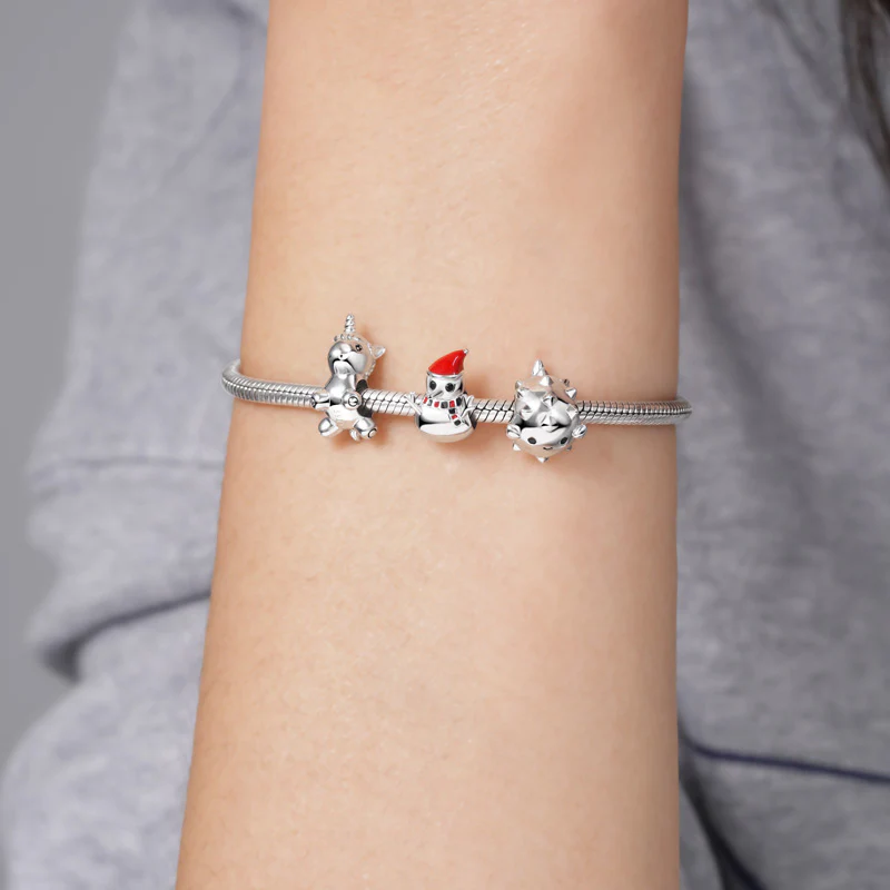 Unicorn Charm Bead 925 Sterling Silver - Image 3