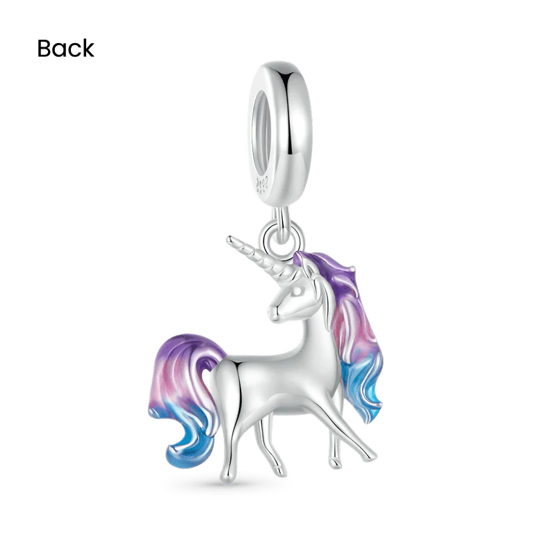 Gnoce Unicorn Pendant Dangle Charm - Image 2