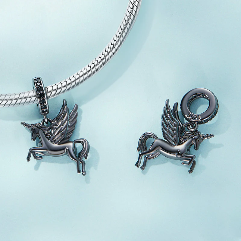Gnoce Unicorn Pendant Dangle Charm - Image 2