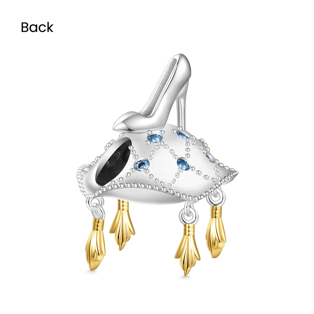 Gnoce Upholstered Glass Slipper Charm - Image 2