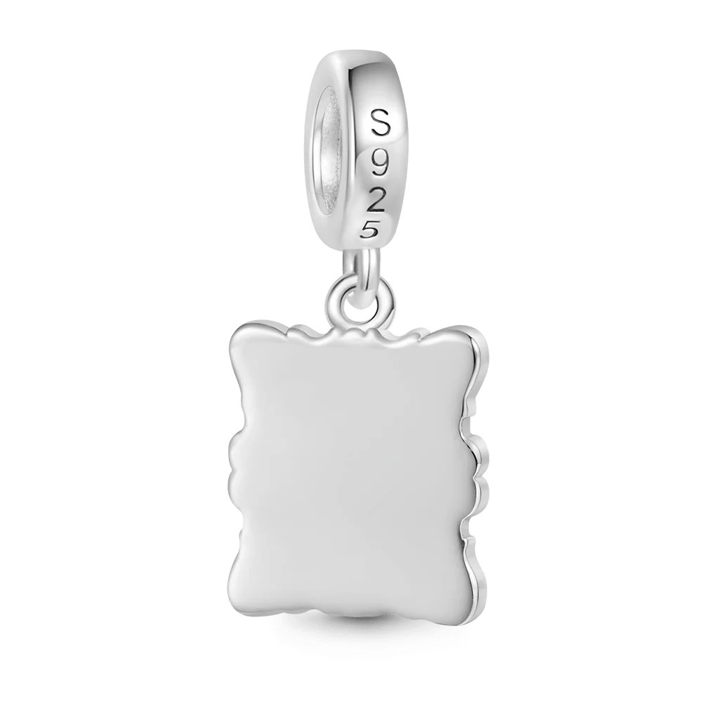 Gnoce Van Gogh Sunflowers Frame Charm Platinum-plated Silver Blend - Image 2