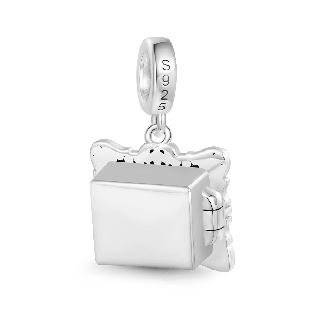 Gnoce Van Gogh's Starry Night Charm Platinum-plated Silver Blend - Image 4