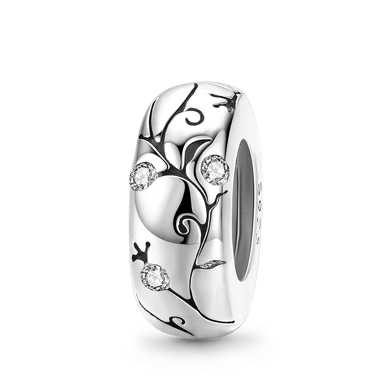 Vantage Pattern Stopper for Charm Bracelets 925 Sterling Silver